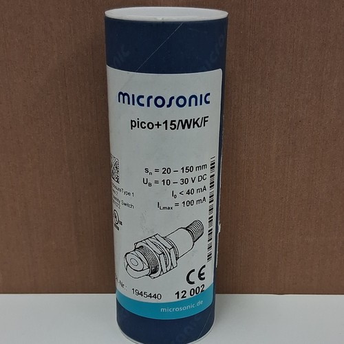 Microsonic pico f - microsonic, pico+15/wk/f